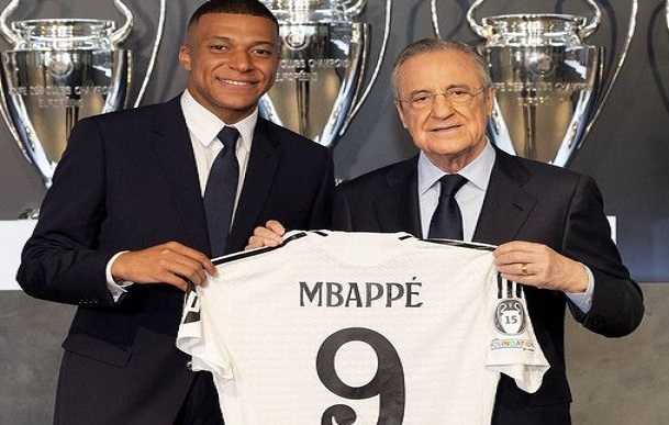 Así lo recibieron en el Santiago Bernabéu