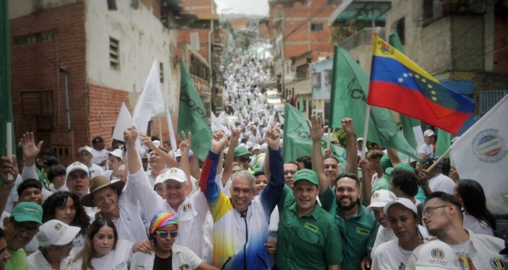 Luis Eduardo Martínez confirma que tendrá dos cierres de campaña en Caracas