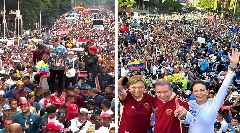 Maduro y Edmundo abrieron campañas