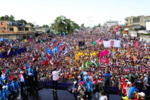 Maduro en Bolívar: El pueblo no quiere a la extrema derecha en el poder