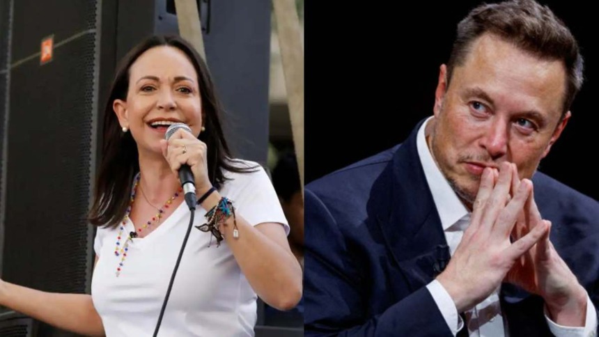 María Corina Machado respondió el mensaje de respaldo que le envió Elon Musk