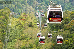 Más del 40% de incremento registran visitas al Teleférico Warairarepano