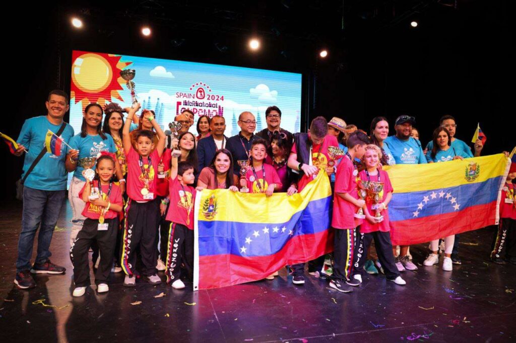 Niños venezolanos ganan premios en el campeonato mundial de cálculo mental