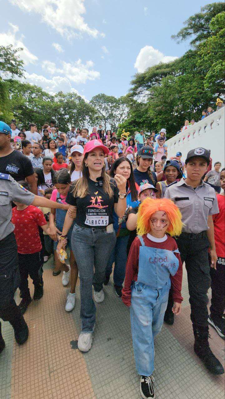 Niños y niñas de Caracas disfrutaron el Día del Niño en Los Próceres