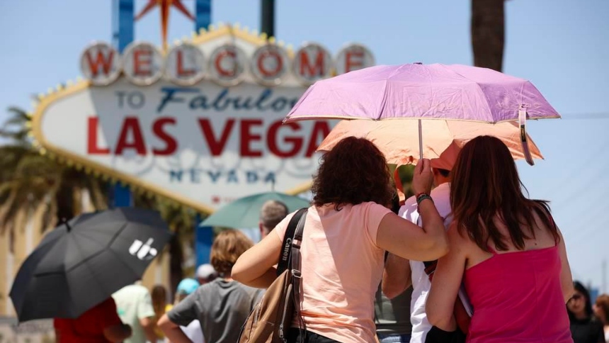 Ola de calor extremo se intensifica en quinto día consecutivo sobre 46° en Las Vegas