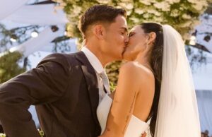 La hija de Catherine Fulop se casó con el futbolista Paulo Dybala