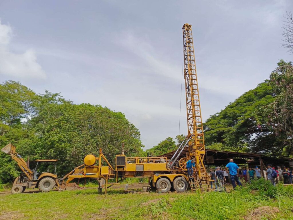 Perforación de pozo de agua beneficiará a más de 4.500 personas en Yaracuy