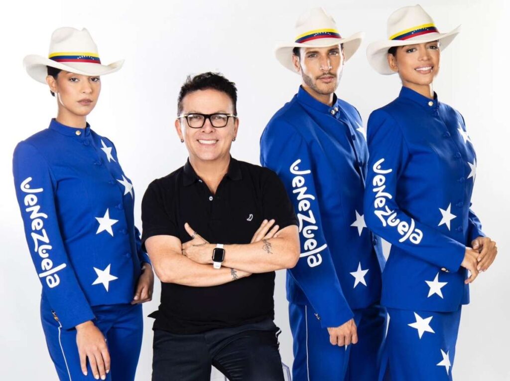 Raenrra diseñó los trajes de los atletas venezolanos