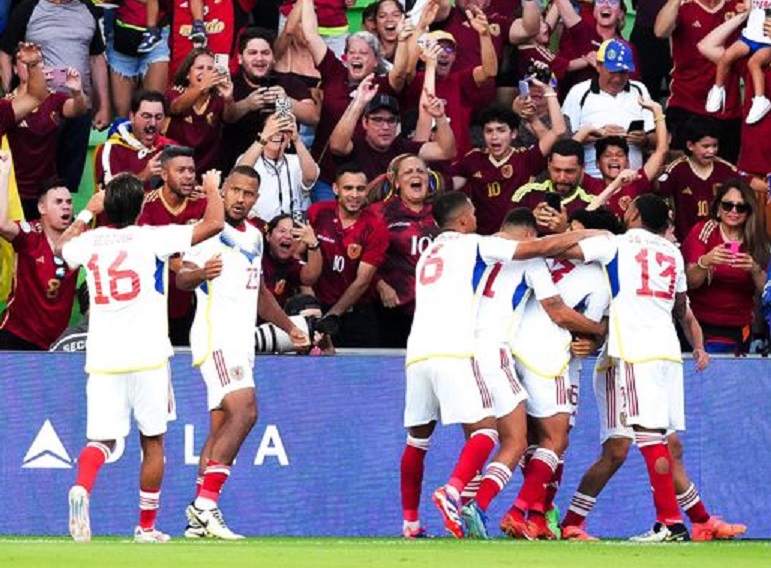La Vinotinto golea a Jamaica y va contra Canadá en cuartos de final