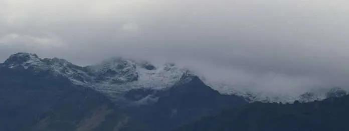 Nevadas cumbres merideñas este 5 de julio
