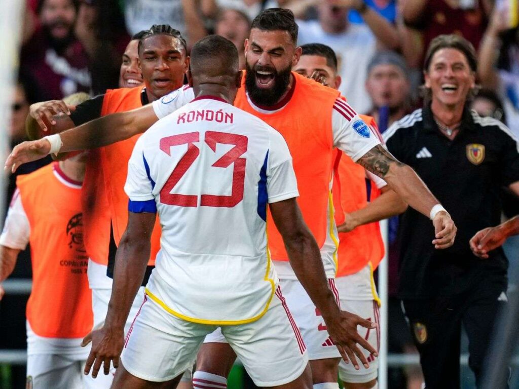 ¡Líderes! Venezuela goleó y se adueñó de su grupo