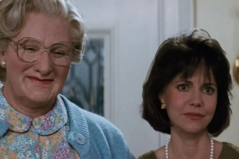 Robin Williams modificó el rodaje de 'Señora Doubtfire' in extremis por pura empatía con Sally Field