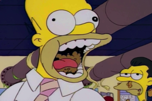 La historia de cómo un póster en 'Los Simpson' salvó la vida de dos niños de 10 años de morir asfixiados