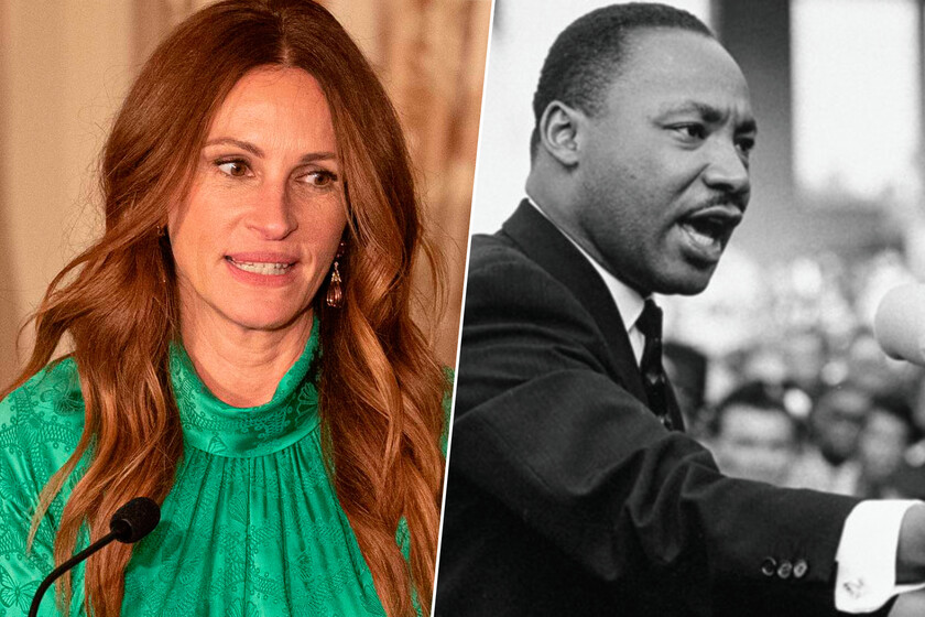La familia de Martin Luther King pagó el nacimiento de Julia Roberts. Y saberlo cambió la vida de la actriz para siempre