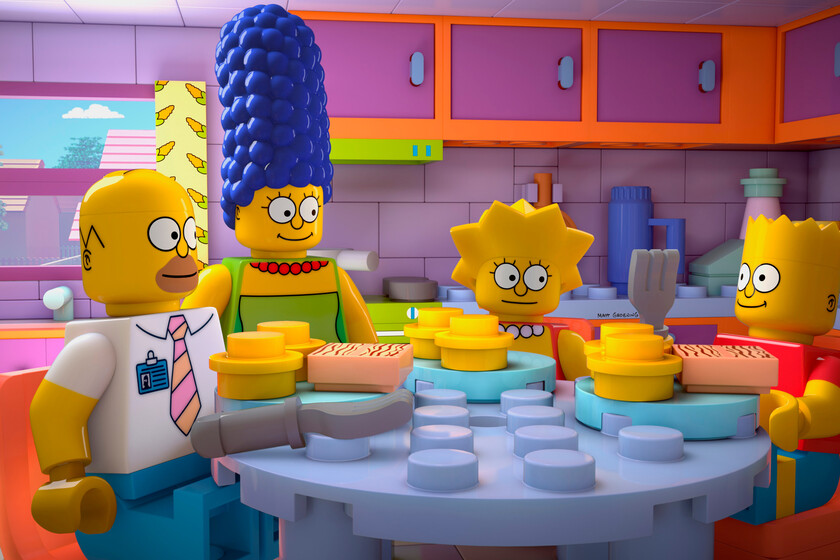 "Olvida el sofá, hagamos así el episodio entero". El capítulo de 'Los Simpson' que estaba hecho de piezas de Lego y se convirtió en el más caro de la serie