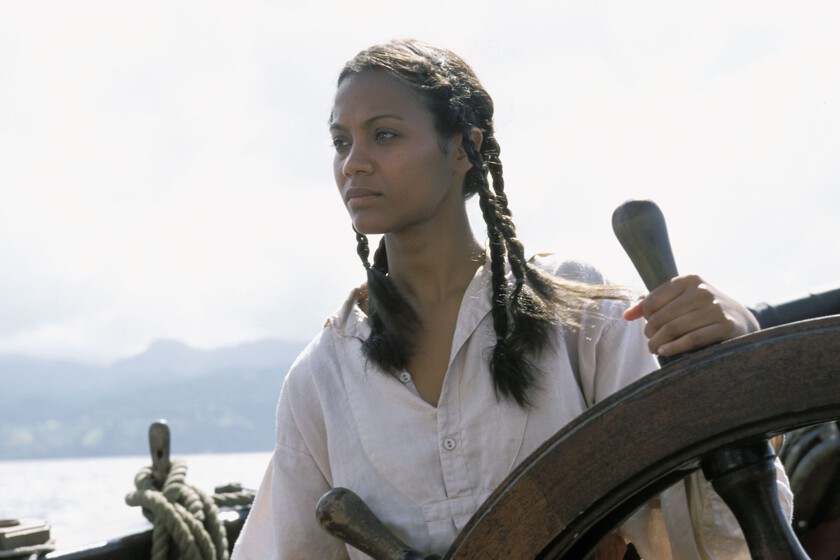 Zoe Saldaña explica cómo fue su paso por 'Piratas del Caribe', y por qué se alegra de que no volviesen a llamarla