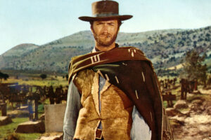 así surgió el mito de Clint Eastwood y su ceño fruncido en sus películas western