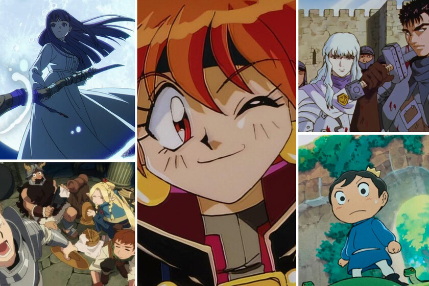 'Slayers', 'Tragones y Mazmorras' y magia a raudales. 10 explosivos animes de fantasía clásica que no son isekai y se pueden ver en streaming