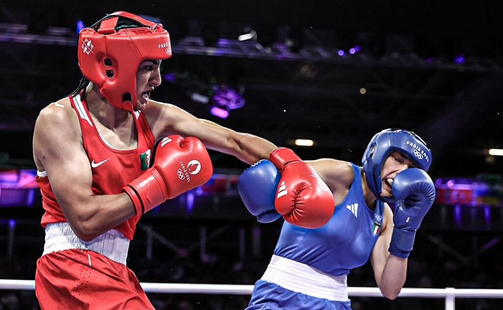 Italiana Angela Carini se retira tras violenta golpiza de polémica boxeadora argelina