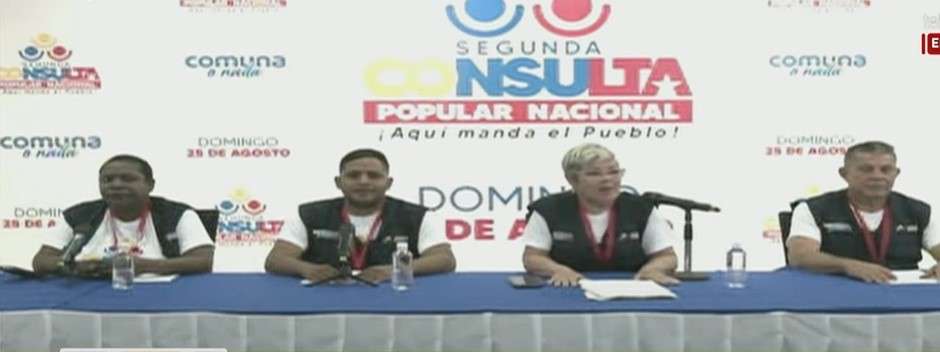 Comisión Electoral presenta balance de la Segunda Consulta Popular