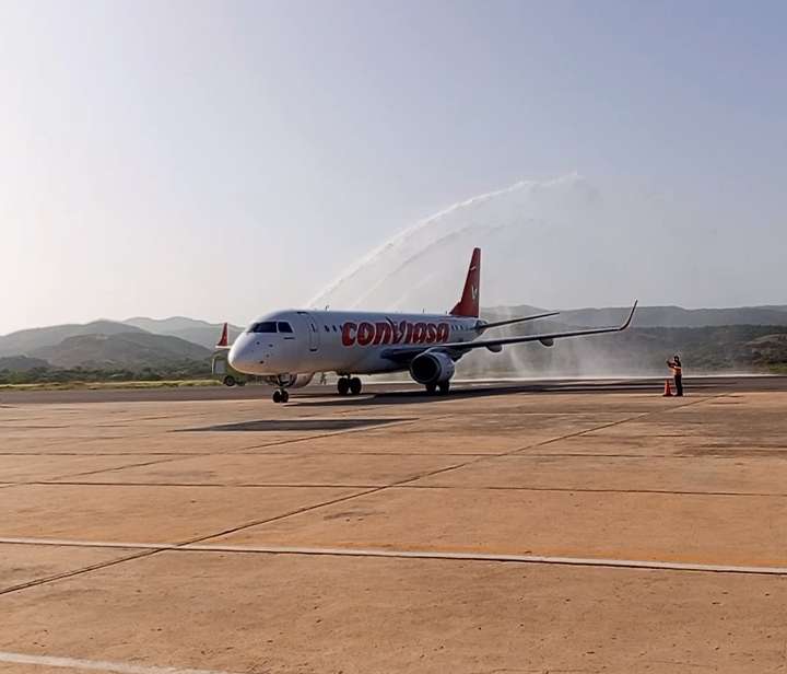 En Sucre inauguran vuelo Maiquetía - Cumaná - Maiquetía