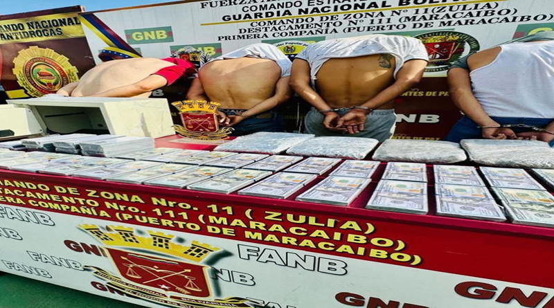 FANB detuvo a cuatro sujetos con billetes falsos y drogas en Zulia