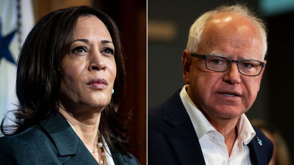 Harris despeja la duda y escoge a Tim Walz en la fórmula de vicepresidente