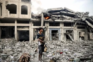 Israel atacó más de la mitad de las escuelas en Gaza