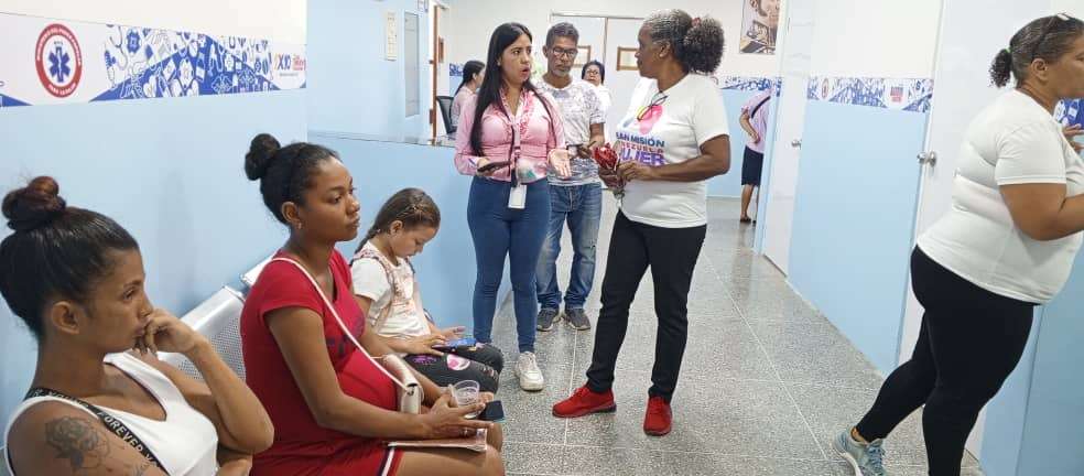 Jornada especial llegó a más de 100 gestantes en Santa Teresa del Tuy