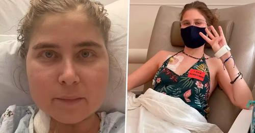 Melinda Nelson pensó que tenía una alergia, pero padecía un tipo de cáncer que afecta a una de cada un millón de personas al año