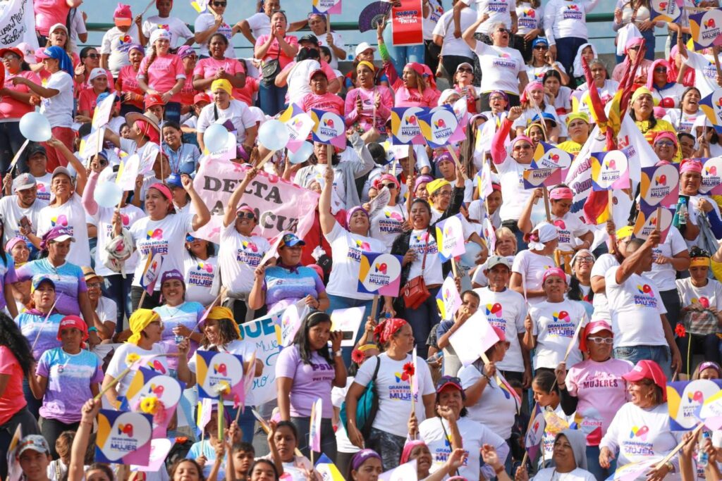 Mujeres del chavismo marchan hoy en Caracas
