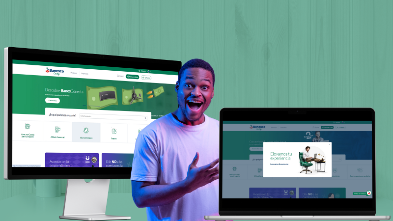 Banesco eleva la experiencia del cliente con su nueva web