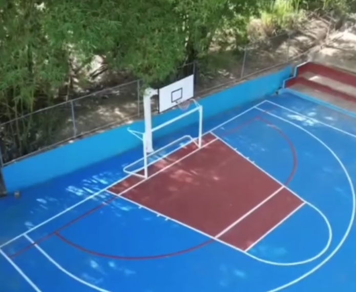 Recuperaron cancha deportiva en La Trinidad