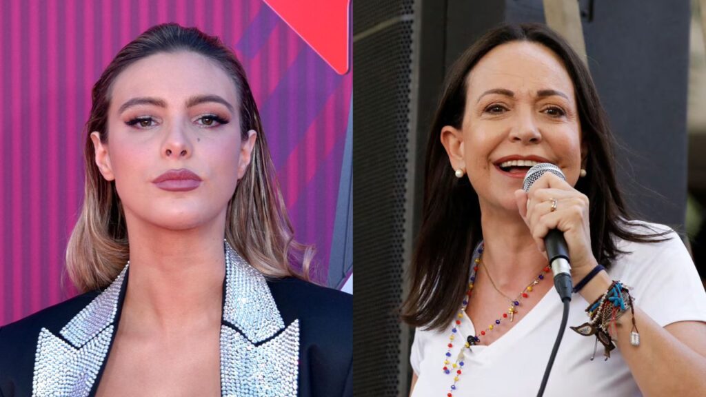 Lele Pons y María Corina Machado- Foto Cortesía