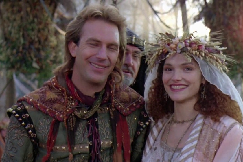 ¡Solo se le puede ver en la pantalla durante 30 segundos! Pero nadie olvidará a este legendario actor al final de 'Robin Hood, príncipe de los ladrones'