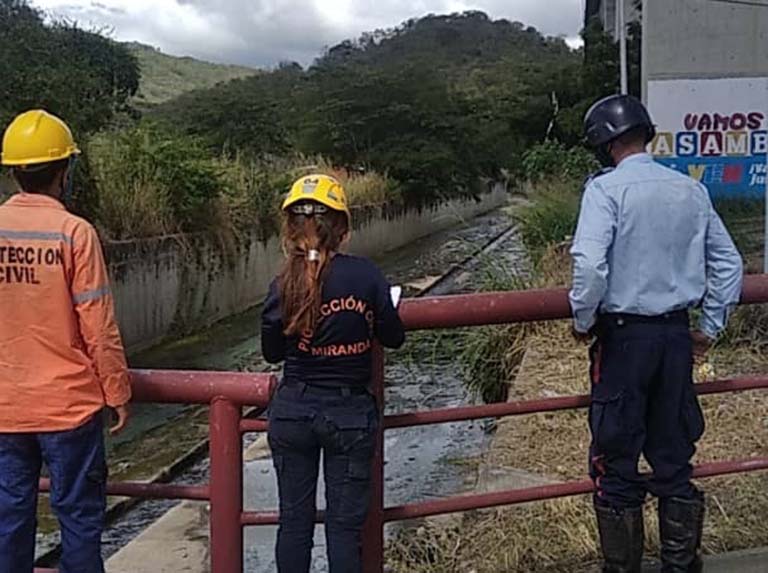 Alerta tras fuertes lluvias en Guarenas