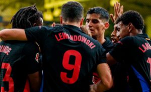 Barcelona pulberizó al Villarreal y mantienen la punta en La Liga