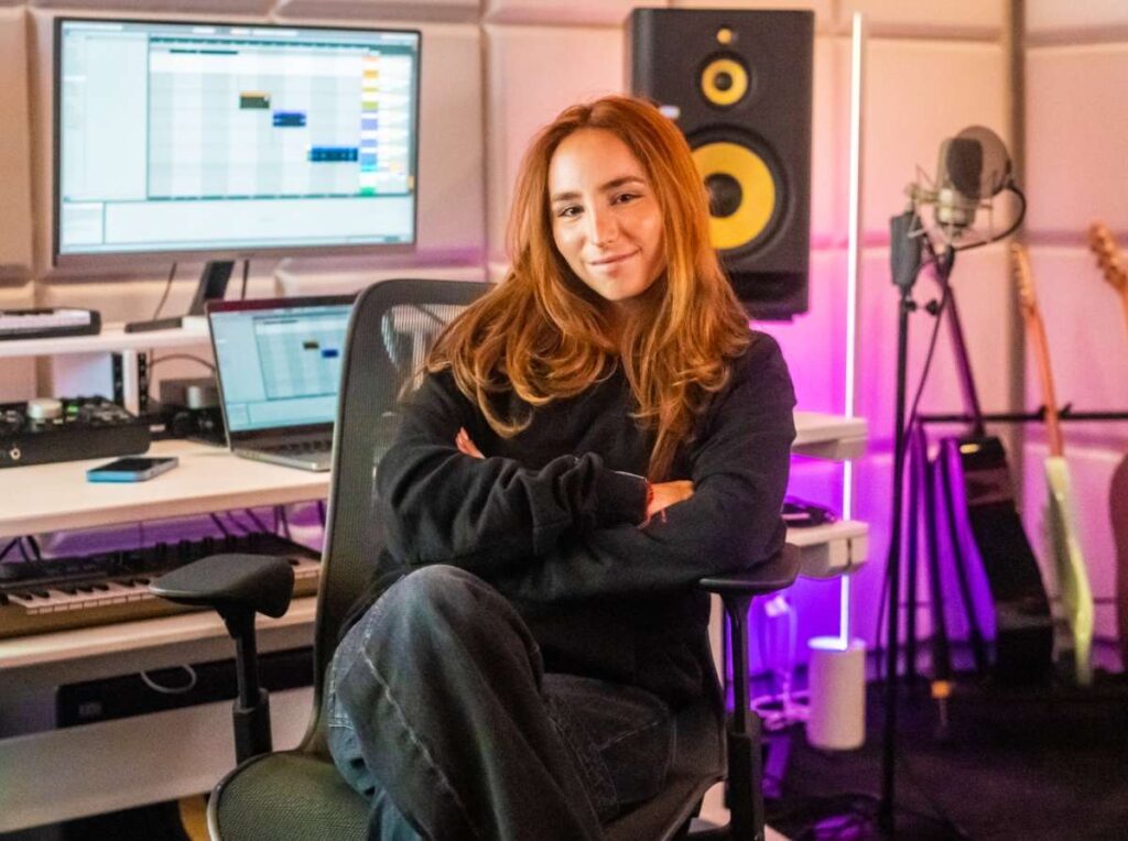 Bere Gonzalo realiza sus metas en la música diariamente