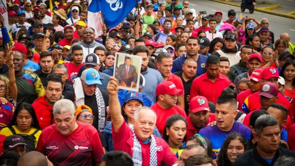 Cabello: El pueblo venezolano es guardián de la paz de nuestro país