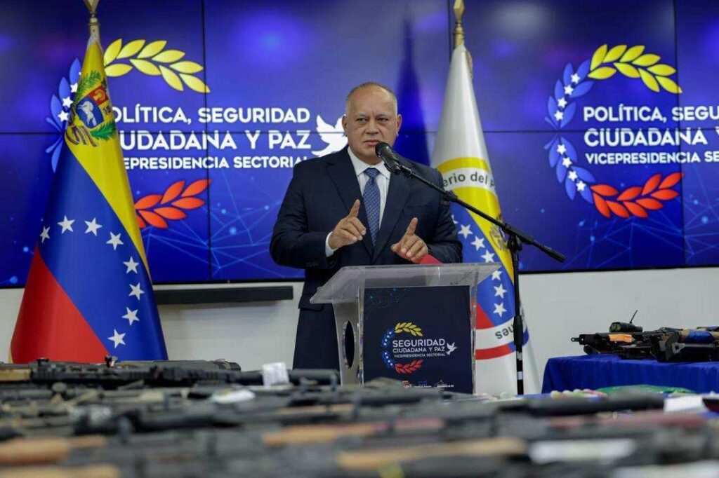Diosdado Cabello confirmó detención de mercenarios en Venezuela