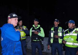 Diosdado Cabello supervisó despliegue de seguridad en Caracas