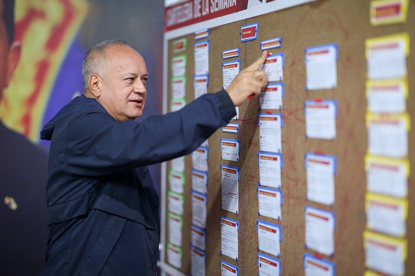 Diosdado rompe el silencio por la detención del marine estadounidense en Venezuela