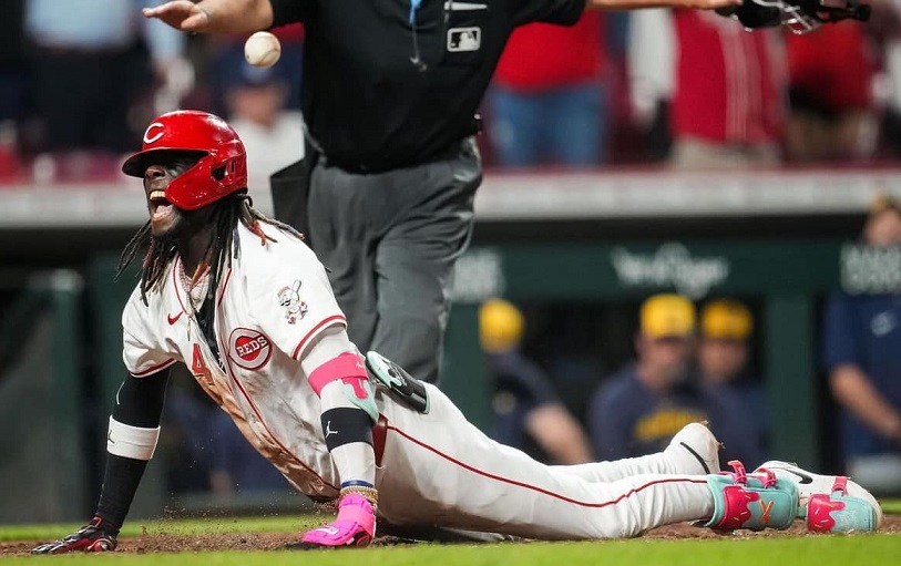 Elly de la Cruz es el primer campocorto de la historia de la MLB que logra 25 jonrones y 65 bases robadas