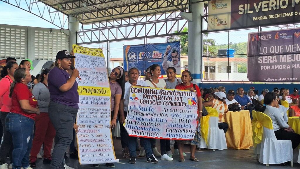 Evalúan ejecución de proyectos comunales en Upata