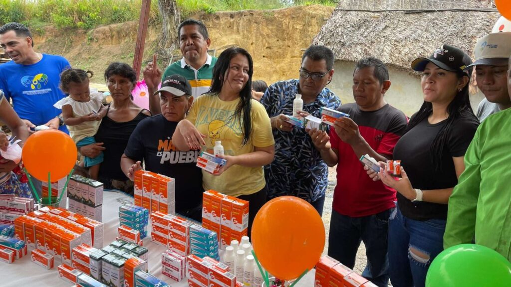 Favorecidos con jornada médico asistencial etnias Waraos y Mosú