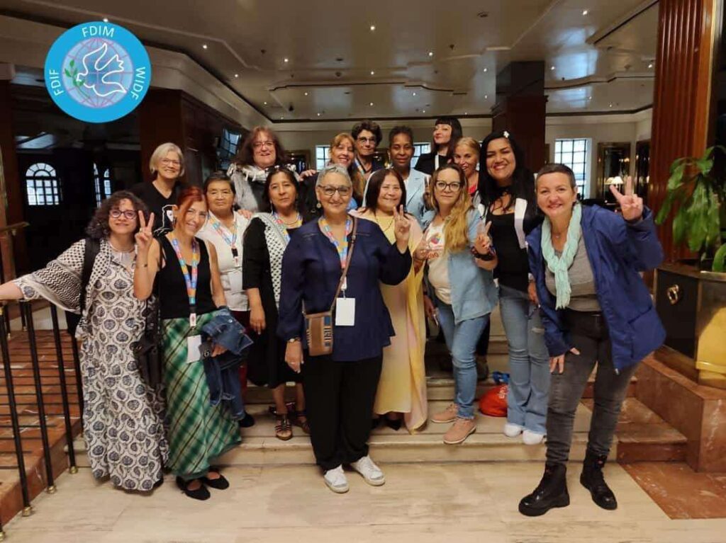 Federación internacional de mujeres ratifica lucha contra el fascismo