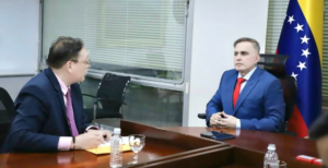 Fiscal general se reunió con el abogado de Edmundo González