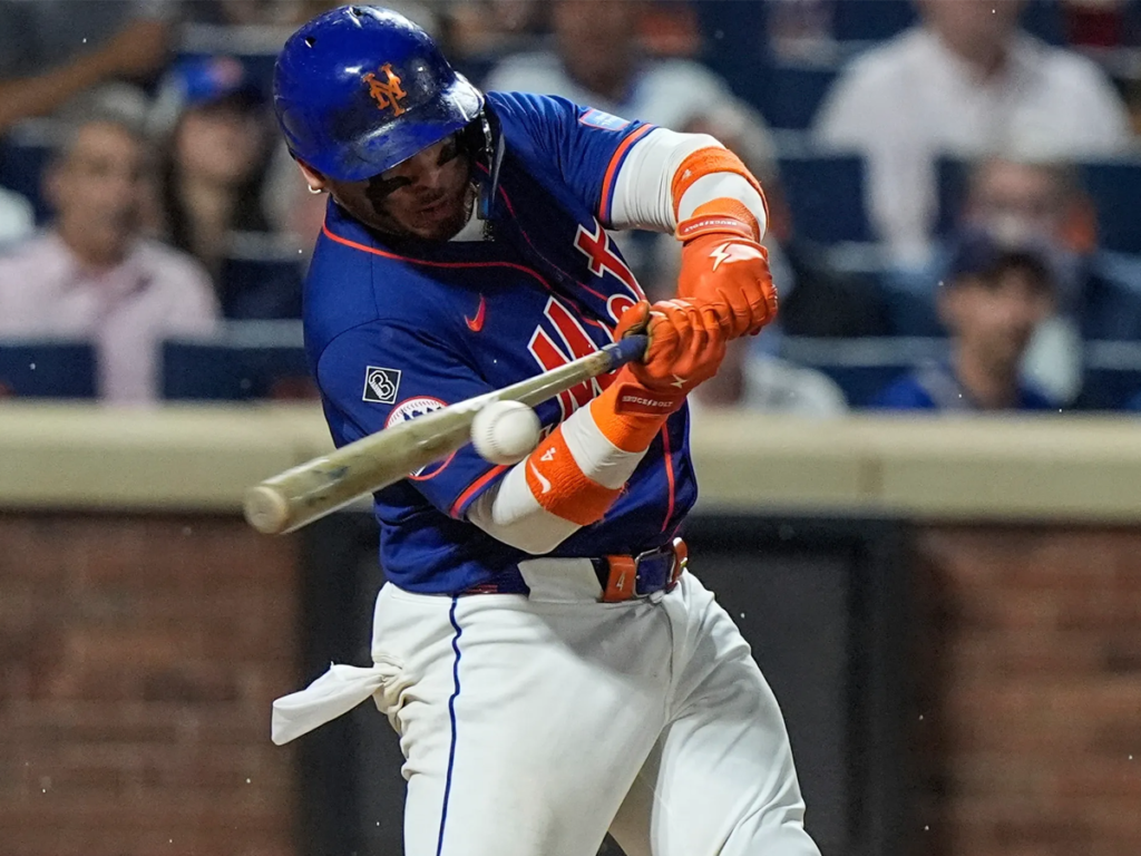 Francisco Álvarez disfruta cada momento en la MLB