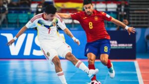 La Vinotinto vence a España y pasa a Cuartos de Final del Mundial de Futsal