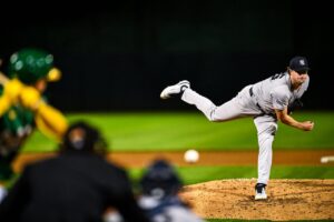 Gerrit Cole y Juan Soto llevan a Yankees a vencer 4-2 a Atléticos en 10 entradas
